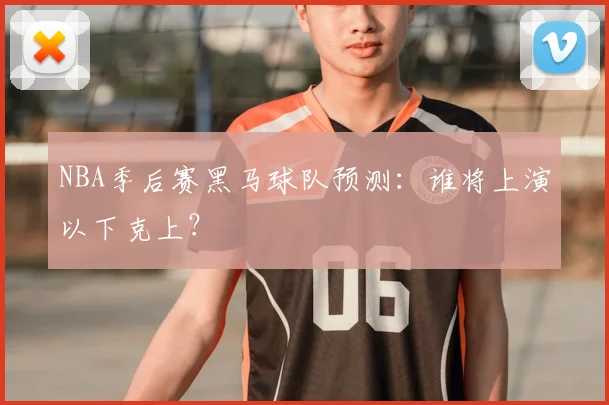NBA季后赛黑马球队预测：谁将上演以下克上？